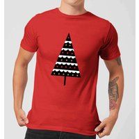 Dark Christmas Tree Men's T-Shirt - Red - M - Red