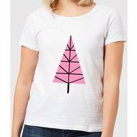 Triangle Christmas Tree Women's T-Shirt - White - XL - White