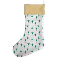 Cartoon Christmas Tree Christmas Stocking