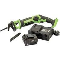 Draper 30901 20V 1x4Ah D20 Compact Pruning Saw Kit Cutting Tree Charger Battery