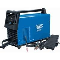 Draper 70052 High Frequency TIG/MMA Aluminium Welder Dti, 200A Blue One Size