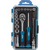 Draper 04777 1/4" Square Drive Socket Set 35 Piece Car Garage Workshop