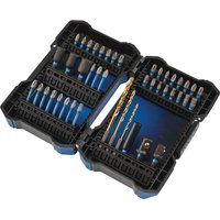 Draper Expert Impact Screwdriver Bit Set, 1/4" Hex (44 Piece) 04931