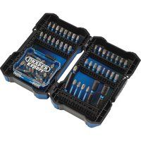 Draper Expert Impact Screwdriver Bit Set, 1/4" Hex (65 Piece) 04932