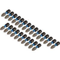 Draper 05689 PZ-Type Impact Screwdriver Bits, No.2 x 25mm (Pack of 25)