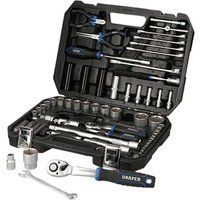 Draper HI-TORQ  Metric Socket Set, 1/4"   1/2" Sq. Dr. (83 Piece) 21