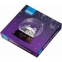 Draper 28049 Advent Calendar 2022 (43 Piece), Christmas Countdown, Blue and Black