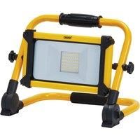 Draper 03183 230V Rechargeable Folding Site Light, 20W, 2200 Lumens