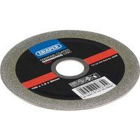 Draper Diamond-Coated Grinding Disc, 100 x 1.2 x 20mm 03352