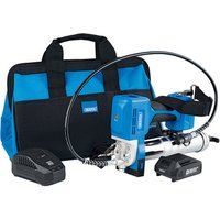 Draper 03359 D20 Cordless Grease Gun Kit 20V, 1 x 2.0Ah Battery, 1 x Charger