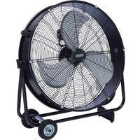 Draper 03365 HV24110 110V 125W 610mm Drum Fan Three Air Speeds High Velocity