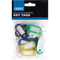Draper 03375 Assorted Key Tags (Pack of 20)