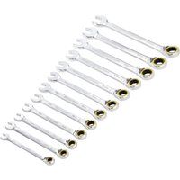 Draper 03913 Expert HI-TORQ® Metric Reversible Ratchet Combination Spanner Set (12 Piece)