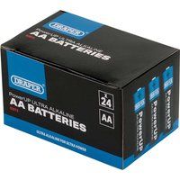 Draper PowerUP Ultra Alkaline AA Batteries (Pack of 24)