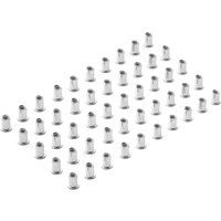 Draper Zinc Plated Threaded Insert Rivet Nuts, M8 x 1.25mm (Pack of 50)