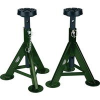 Draper Expert 04339 Axle Stands, 3 Tonne, Green (Pair)
