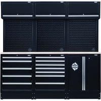 Bunker Modular Storage Combo With Stainless Steel Worktop (14 Piece)