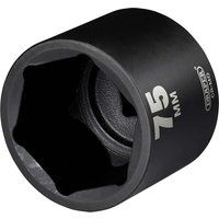 Draper HI-TORQ Deep Impact Socket, 1" Square Drive, 75mm - 08516-6-Point CR-MO Steel