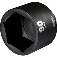 DRAPER 90MM 6 POINT DEEP IMPACT SOCKET HI TORQ 1" SQUARE DRIVE, STOCK NO: 08527