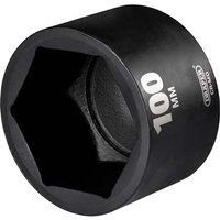 Draper 08529 HI-TORQ Deep Impact Socket, 1" Sq Dr, 100mm
