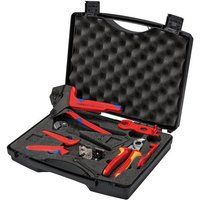 Knipex 97 91 04 V02 7pc Photovoltaics Hand Tool Set in Impact Resistant Case