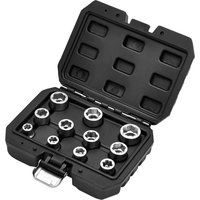 Draper Bolt Extractor Socket Set, 3/8" Sq. Dr.  (11 Piece)