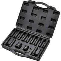 Draper 16 Piece Hex Star Bit Set - 13915 - CR-MO Steel