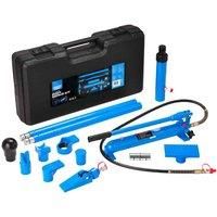 Draper 15 Pcs Hydraulic Body Repair Kit, 10 Tonne Fixes Dents, Portable - 13930, Blue and Black