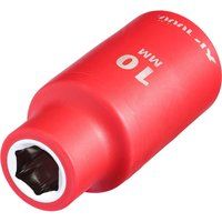 Draper XP1000 17720 VDE Socket, 1/2" Sq. Dr., 10mm