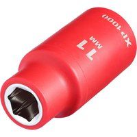 Draper XP1000 17734 VDE Socket, 1/2" Sq. Dr., 11mm
