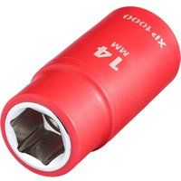 Draper XP1000 17761 VDE Socket, 1/2" Sq. Dr., 14mm