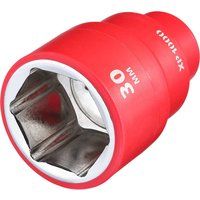 Draper XP1000® VDE Socket, 1/2" Sq. Dr., 30mm