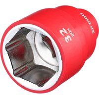 Draper XP1000® VDE Socket, 1/2" Sq. Dr., 32mm
