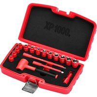Draper XP1000 18115 VDE Metric Socket Set, 1/4" Sq. Dr. (17 Piece)