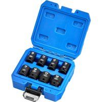 Draper Draper HI-TORQ® Metric Impact Socket Set, 3/8" Sq. Dr. (8 Piece)