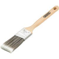 Draper 20440 Angled Paint Brush with Wood Handle, 1.5"