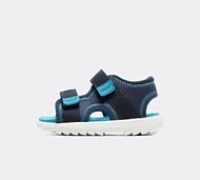 Kickers Kickster Sandal Text, Navy, 5 UK