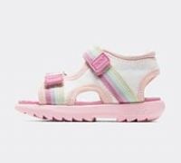 Kickers Infant Girl/'s Kickster Sandal, White, 6 UK Child