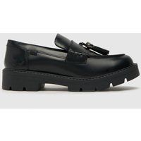 Kickers Youth Kori Tassle Leather Loafer School Shoe
