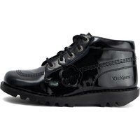 Adult Women Kick Hi Vegan Patent Leather Black