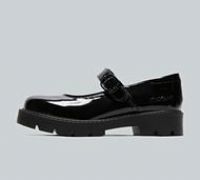 Kickers Girl/'s Kori Mary Jane Doll Shoes, Black, 4 UK Child