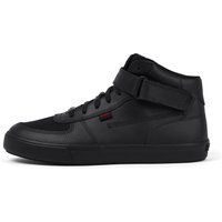 Adult Mens Tovni Hi Mix Mesh Text Boots Black
