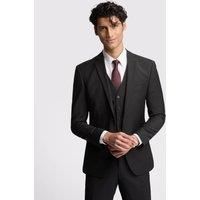 Premium Black Panama Slim Suit Jacket
