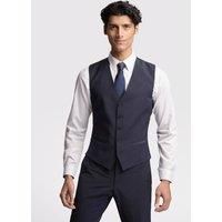 Ted Baker Navy Panama Slim Waistcoat