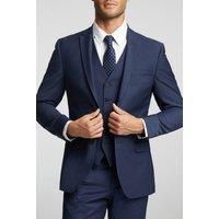 Ted Baker Slim Fit Blue Panama Men's Suit Jacket by Suit Direct