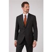 Scott & Taylor Charcoal Grey Check Men's Suit Jacket