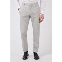 Limehaus Slim Fit Cool Grey Stretch Men's Trousers