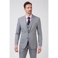 Limehaus Slim Fit Blue with Pink Overcheck Men's Suit Jacket