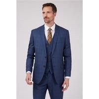 Limehaus Slim Fit Blue Caramel Men's Suit Jacket