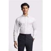 Ted Baker White Stretch Double Cuff Shirt